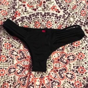 Victoria Secret cheeky black bikini bottoms